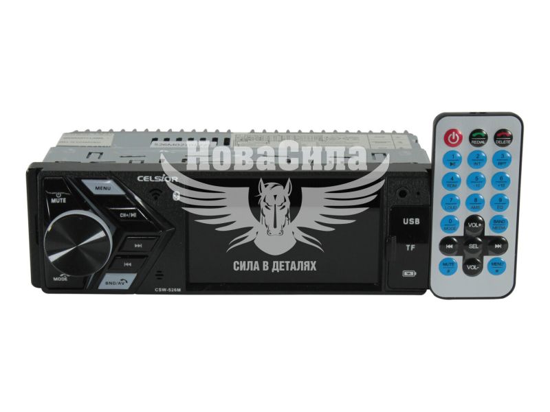 Автомагнітола 1-DIN (Celsior) USB+SD Card+AUX CSW-526M (з монітором) (CSW-526M)