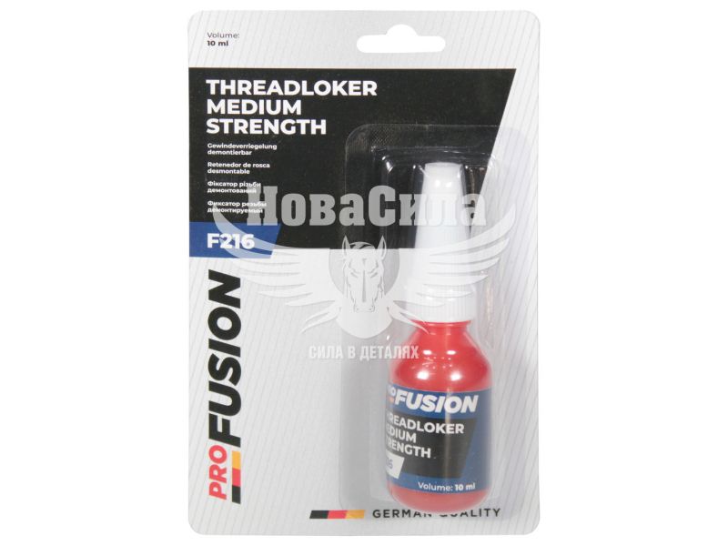 Герметик фіксатор різьби (PRO Fusion) Medium 275 червоний 10мл. (F216)