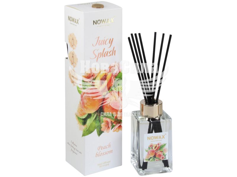 Ароматизатор (Nowax) Juicy Splash Peach Blossom (рідкий в банці) 90мл. (NX00174)