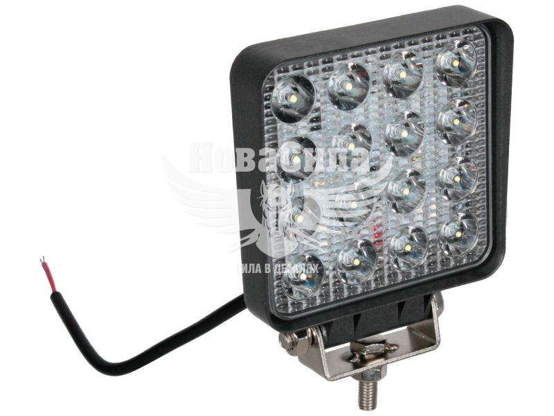Фара світлодіодна LED 48W 6000К (ДК) (110х128мм.) (DK B2-48W-STD)