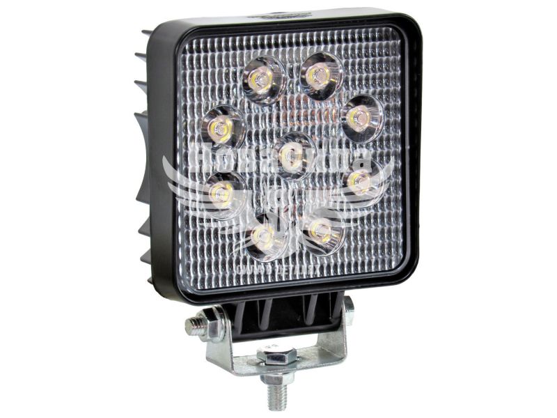 Фара світлодіодна LED 27W 6000К (OFF ROAD) (108x108x47мм.) (BOL0903QS)