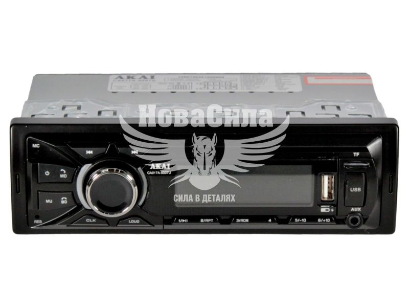 Автомагнітола 1-DIN (Akai) USB+SD Card+AUX CA017A-9007U (CA017A-9007U)
