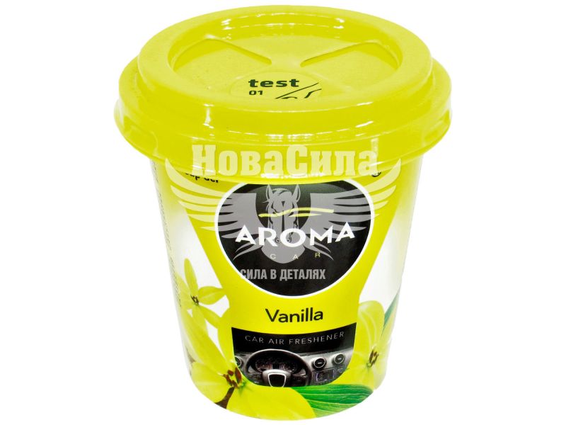 Ароматизатор (Aroma Car) Cup Vanilla (гелевий) 130гр. (92782)