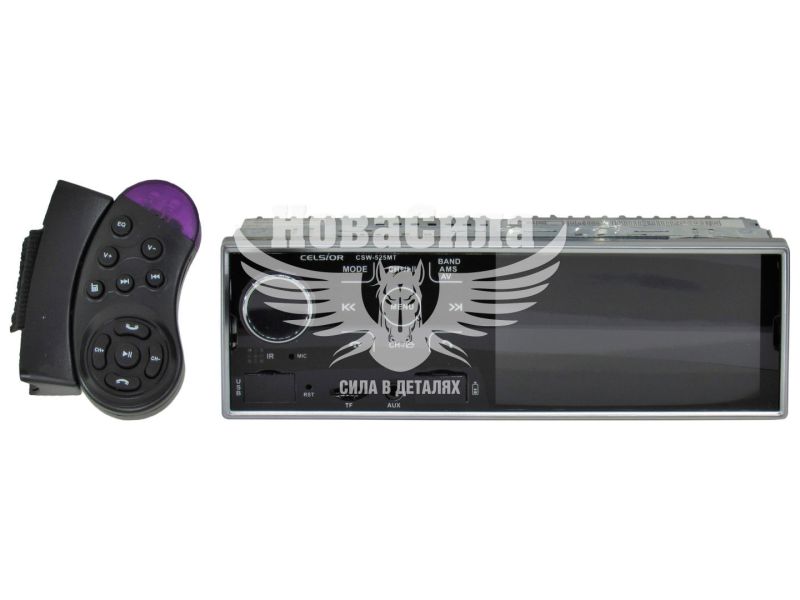 Автомагнітола 1-DIN (Celsior) USB+Bluetooth+SD Card+AUX CSW-525MT (з монітором) (CSW-525MT)