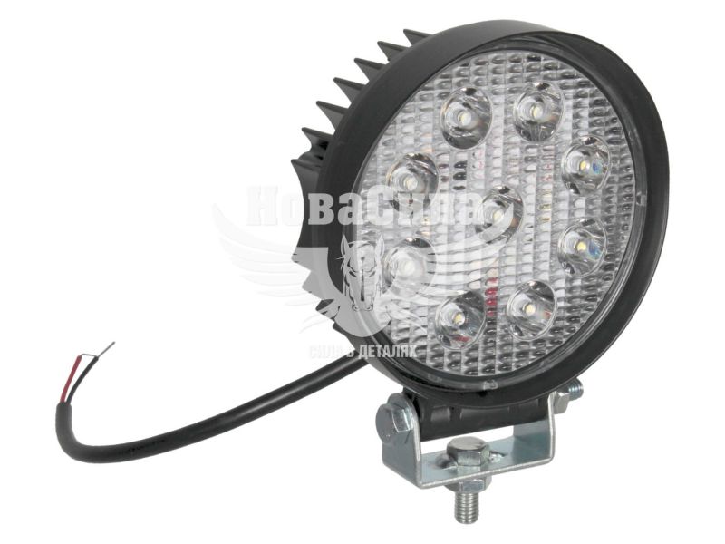 Фара світлодіодна LED 27W 6000К (ДК) (110х128мм.) (DK B2-27W-B FL)