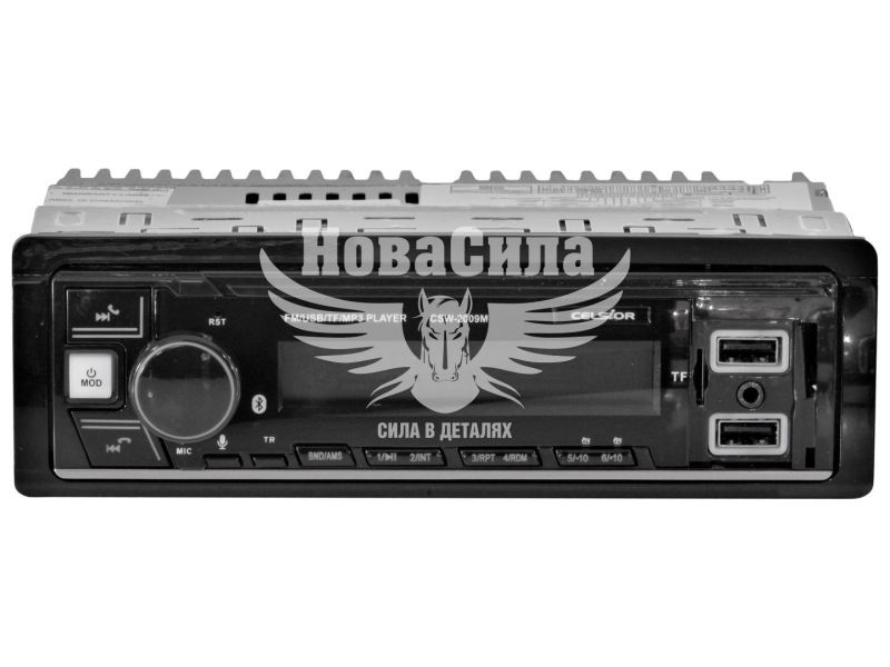 Автомагнітола 1-DIN (Celsior) USB+Bluetooht+SD Card+AUX CSW-2009M (CSW-2009M)