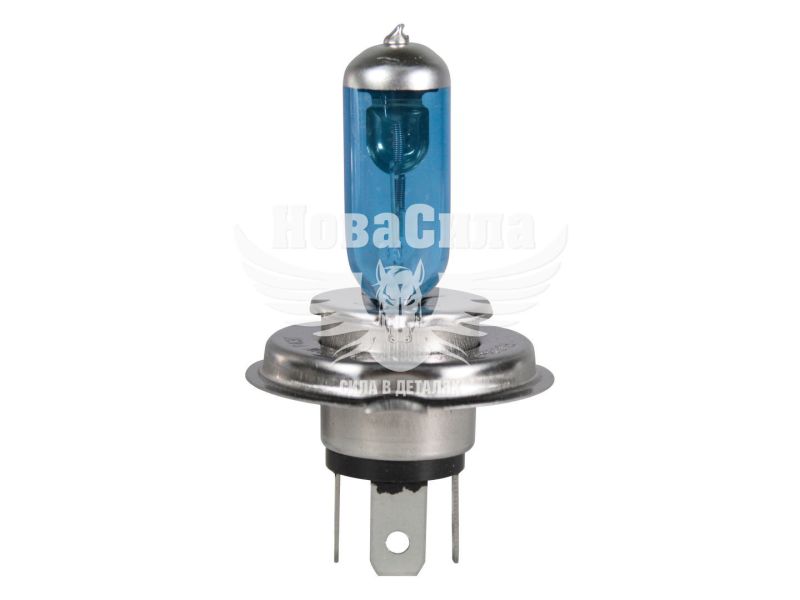Лампочка галогенна H4 P43t 12V-100/90Вт (PRO Fusion) (SUPER BLUE) (F 124/100SB)