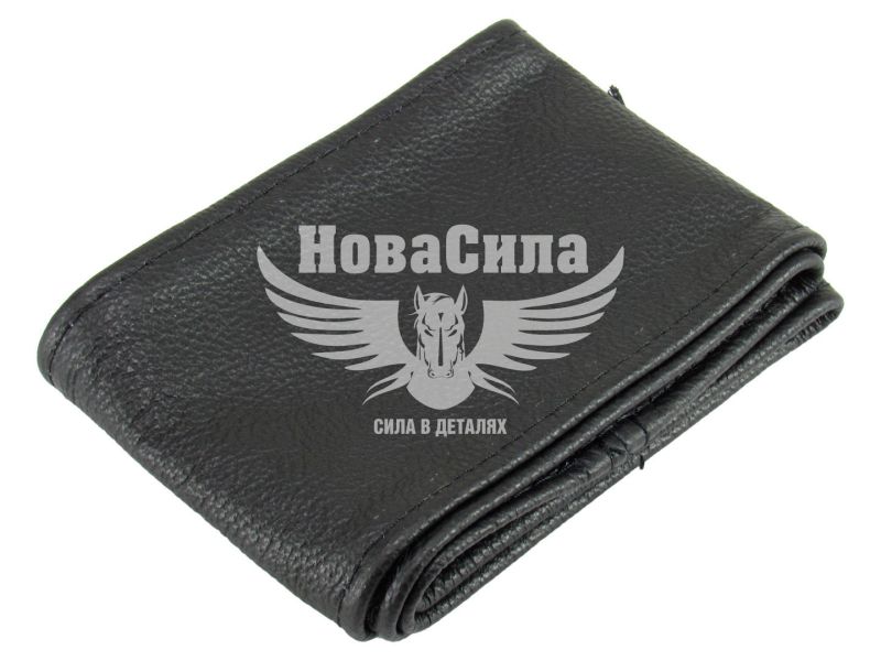 Чохол руля (опльотка) шкіра (CarLife) L 39-41см. (широка) (CW1 39/41)