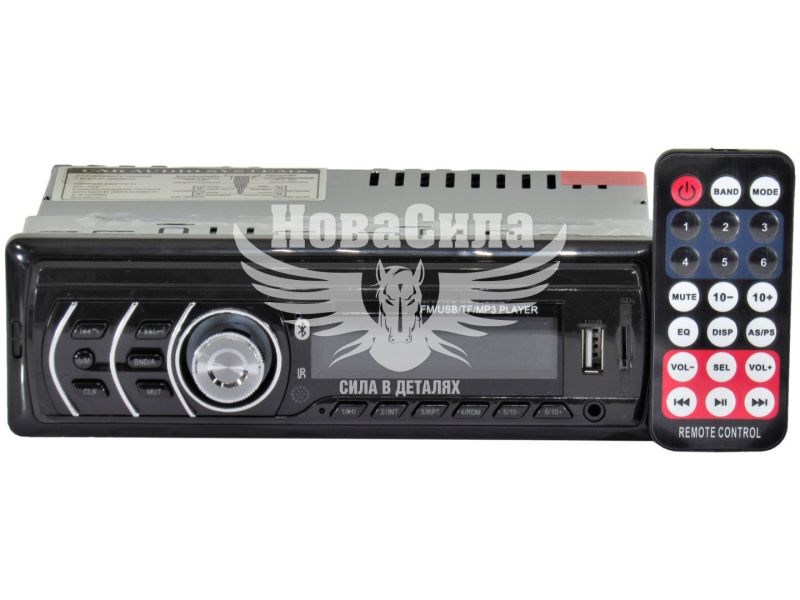 Автомагнітола 1-DIN (КНР) USB+SD Сard+AUX+Bluetooth 1581BT RGB  (1581BT RGB)