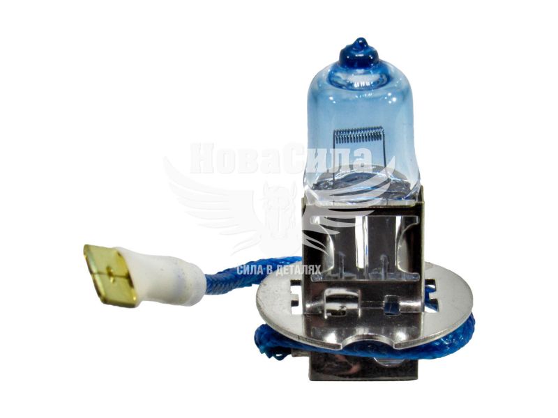 Лампочка галогенна H3 PK22s 12V-55Вт (Brevia) +60 4300К (Power White) (12030PWC)