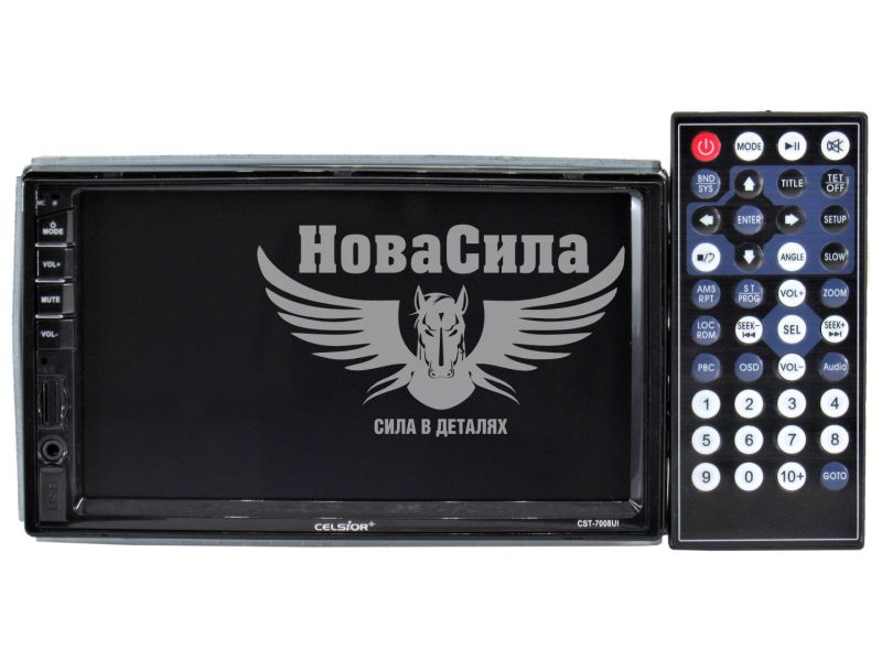 Автомагнітола 2-DIN (Celsior) USB+Bluetooht+SD Сard+AUX CST-7008UI (CST-7008UI)