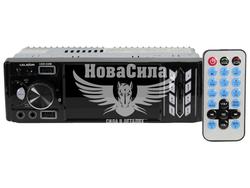 Автомагнітола 1-DIN (Celsior) USB+SD Card+AUX CSW-530M (з монітором) (CSW-530M)