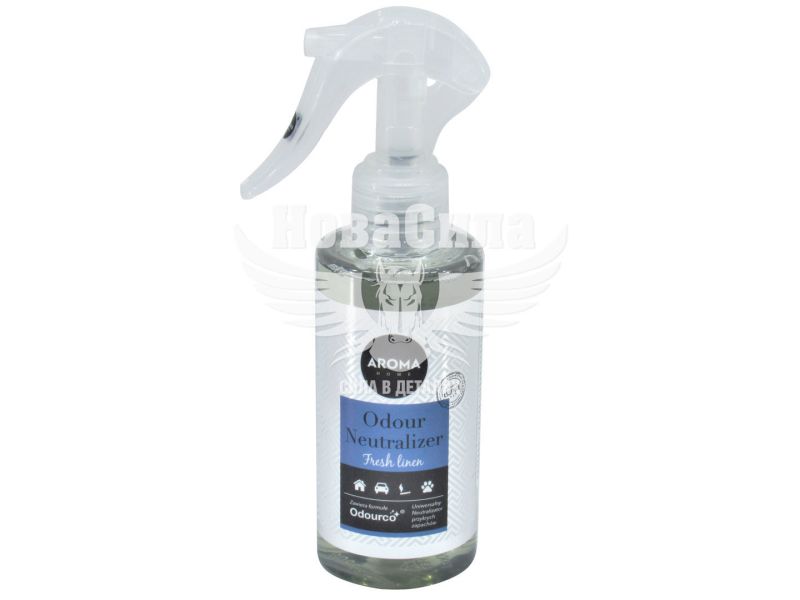 Ароматизатор (Aroma Home) Odour Neutralizer Fresh Linen (спрей) 150мл. (92851)