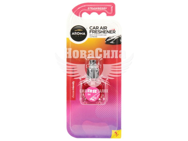 Ароматизатор (Aroma Car) Supreme Refill Strawberry (рідкий на дефлектор) 7мл. (92364)
