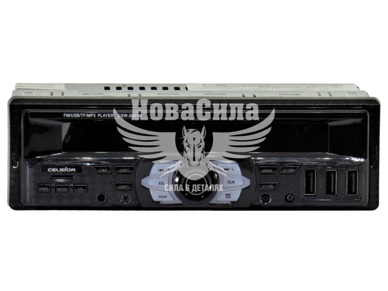 Автомагнітола 1-DIN (Celsior) USB+Bluetooht+SD Card+AUX CSW-2001M (CSW-2001M)