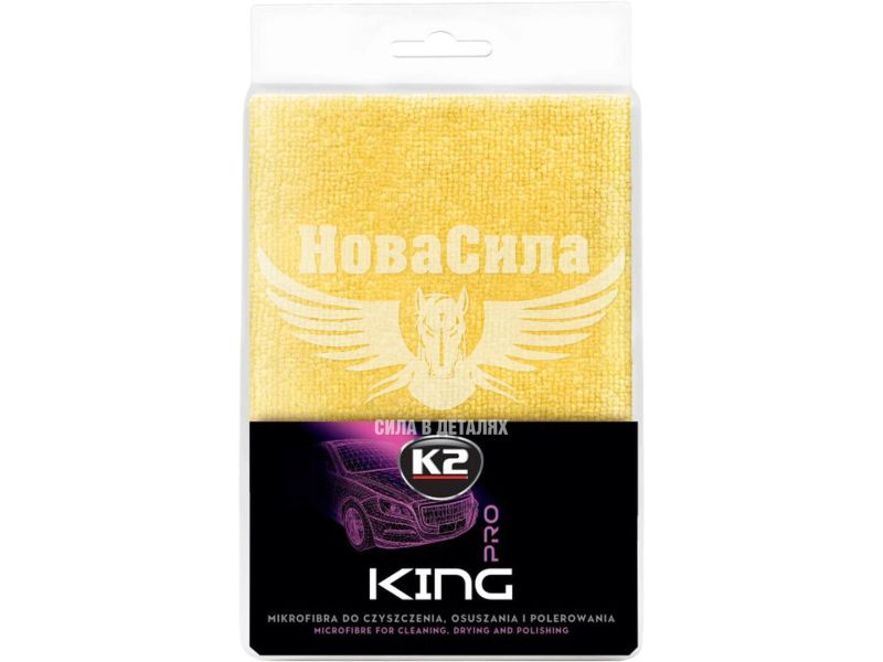 Серветка з мікрофібри для лакофарбової поверхні (K2) PRO KING 40х60см (M434)