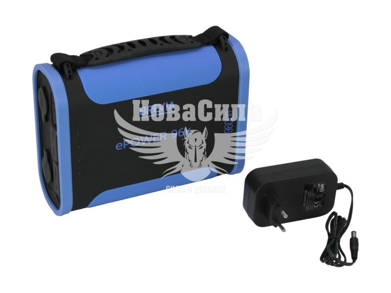 Портативна зарядна станція (Brevia) 96000mah 307.2W/h LiFePo4 Black/Blue (44096)