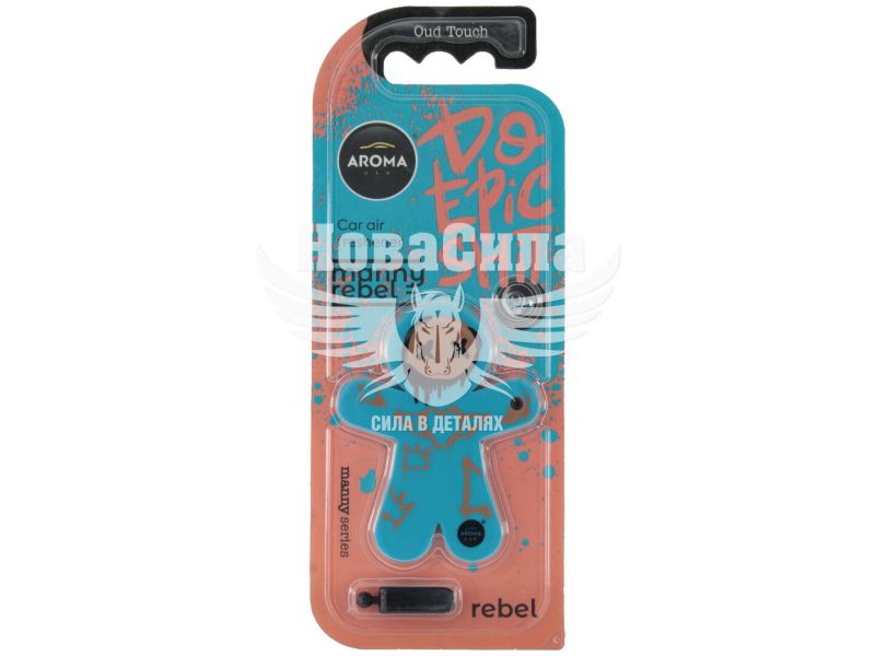 Ароматизатор (Aroma Car) Car Manny Oud Touch (полімерний на дефлектор) (12162)