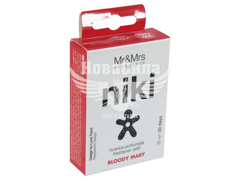 Ароматизатор (Mr&Mrs) Refill Niki Bloody Mary (полімерний на дефлектор) (JRNIKIBX027V00)