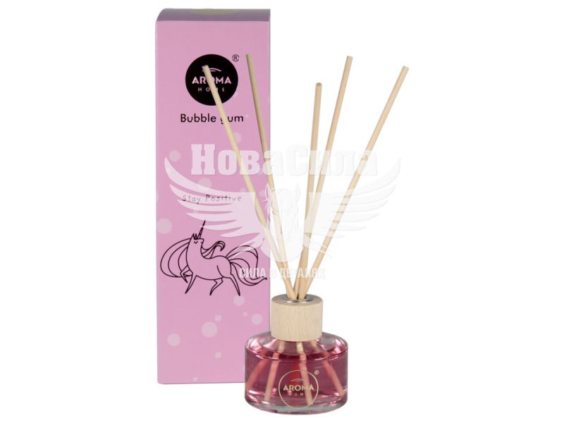 Ароматизатор (Aroma Home) Sticks Bubble Gum (рідкий в банці) 50мл. (10005)