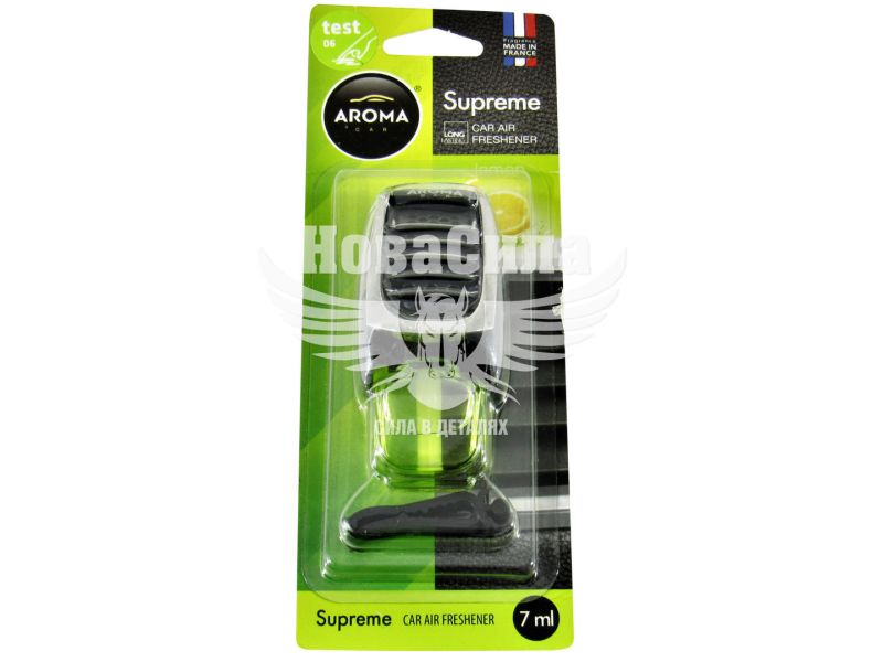 Ароматизатор (Aroma Car) Supreme Slim Lemon (рідкий на дефлектор) 8мл. (92046)
