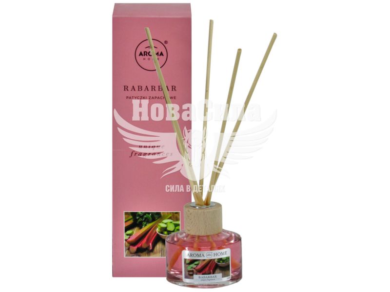 Ароматизатор (Aroma Home) Sticks Rhubarb (рідкий в банці) 50мл. (83662)