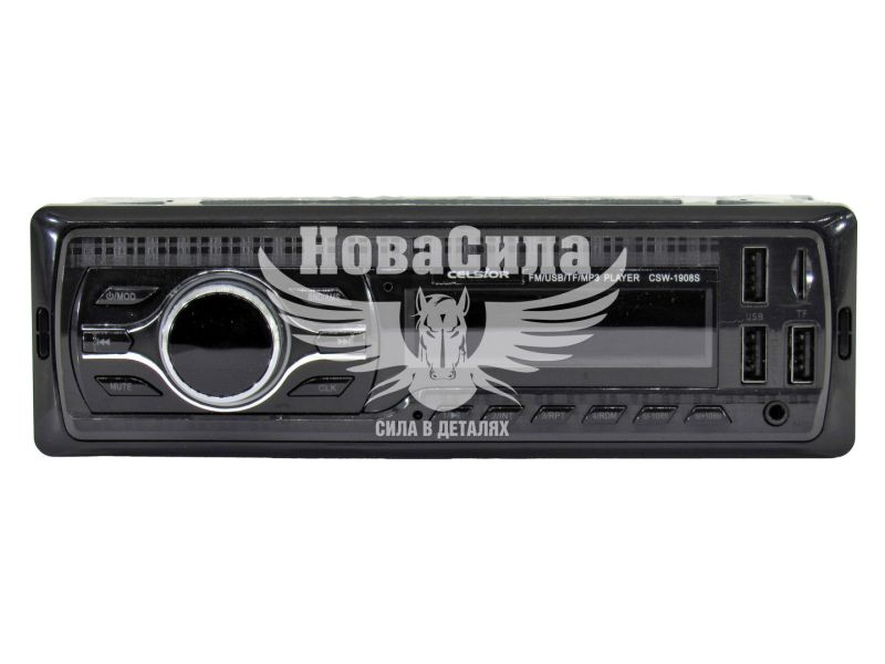 Автомагнітола 1-DIN (Celsior) 3USB+SD Card+AUX CSW-1908S (CSW-1908S)