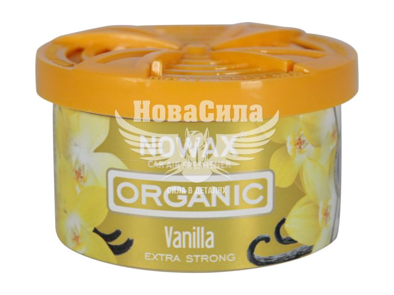 Ароматизатор (Nowax) Organic Vanilla (під сидіння) 40гр. (NX00116)