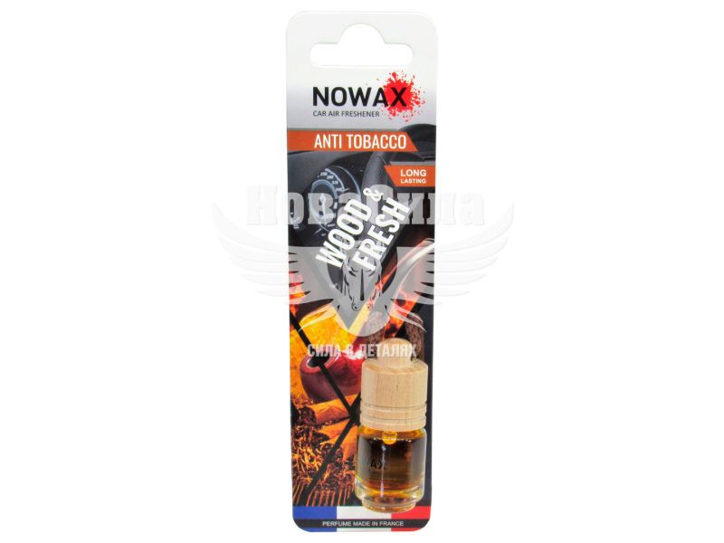 Ароматизатор (Nowax) Wood Fresh Anti Tobacco (рідкий в банці) (NX07701)