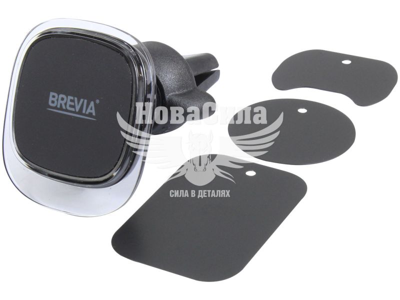 Автотримач для телефону (Brevia) AirClip CrystalMag універс. магнітний (48500)
