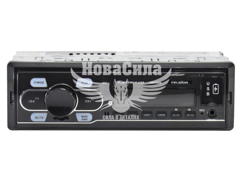 Автомагнітола 1-DIN (Celsior) USB+Bluetooht+SD Сard+AUX CSW-202W (CSW-202W)