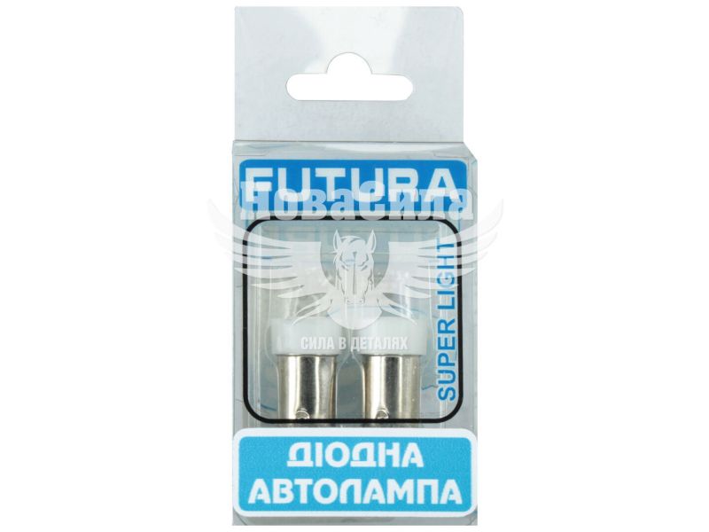 Лампочка з цоколем LED T4W SMD біла 1-діод 24V-0,4Вт BA9s (Futura) (к-т.-2шт.) (030621)