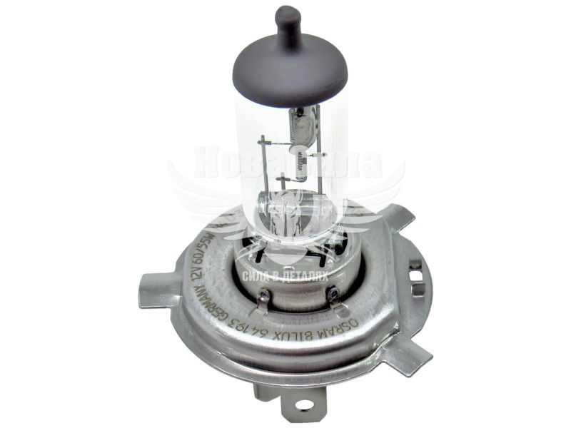 Лампочка галогенна H4 P43t 12V-60/55Вт (Osram) (Standart) (64193)