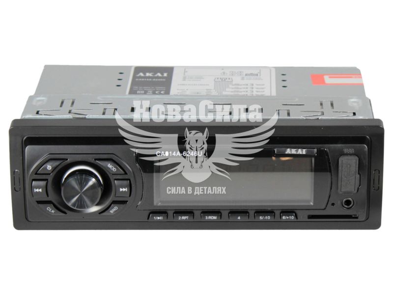 Автомагнітола 1-DIN (Akai) USB+SD Card+AUX CA014A-6246U (CA014A-6246U)