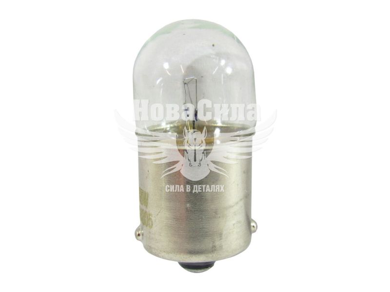 Лампочка 1-но конт. черешня біла 24V-5Вт R5W BA15s (Brevia) (упак.-10шт.) (24305C)