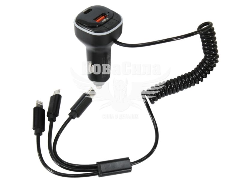 Модулятор MP3 FM (XO) в прикурювач BCC07 (+ Bluetooth) (BCC07)