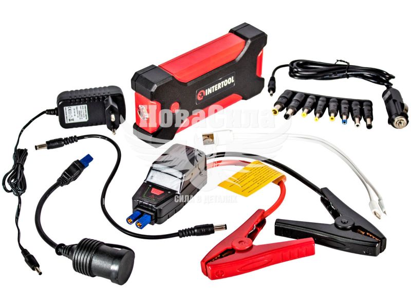 Пускозарядний пристрій (Intertool) 12V 200-400А (AT-3009)