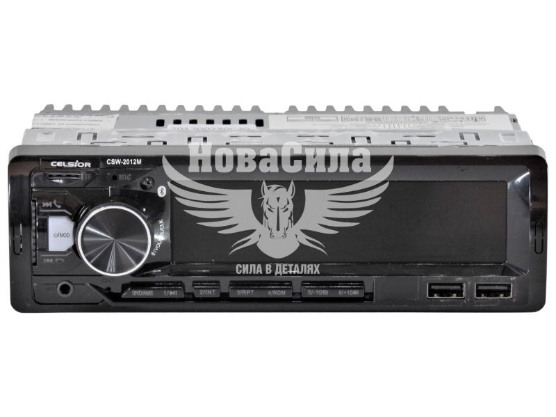 Автомагнітола 1-DIN (Celsior) USB+Bluetooht+SD Card+AUX CSW-2012M (CSW-2012M)
