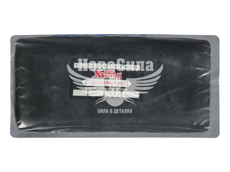 Латка (пластир) радіальний 125х254мм. 4-слоя корда (XTra-Seal) (11-842)