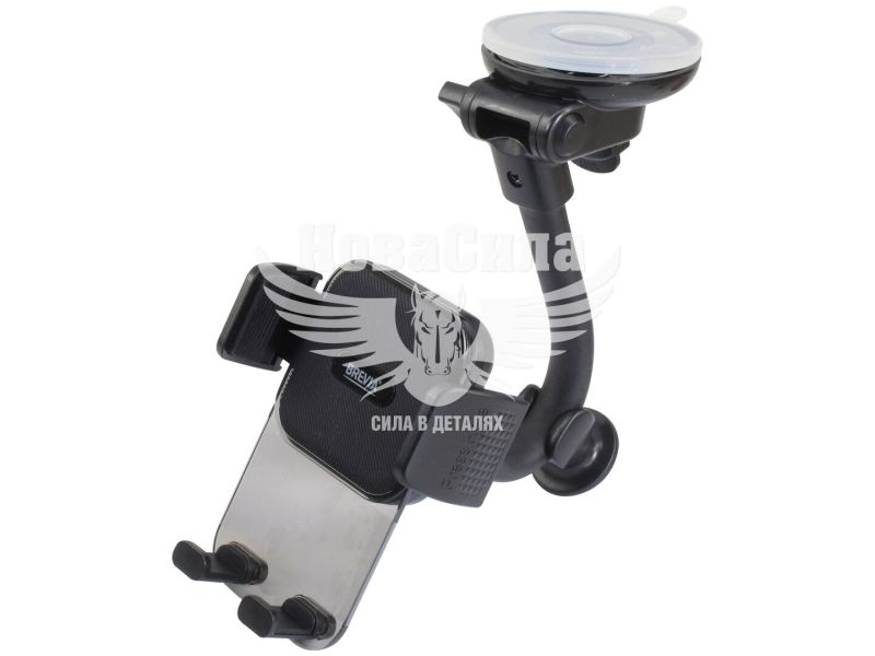 Автотримач для телефону (Brevia) FlexArm CrystalHold ширина до 90мм. довжина 264мм. (48780)