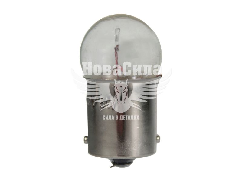 Лампочка 1-но конт. черешня біла 12V-5Вт R5W BA15s (PRO Fusion) (упак.-10шт.) (F- 12/50)