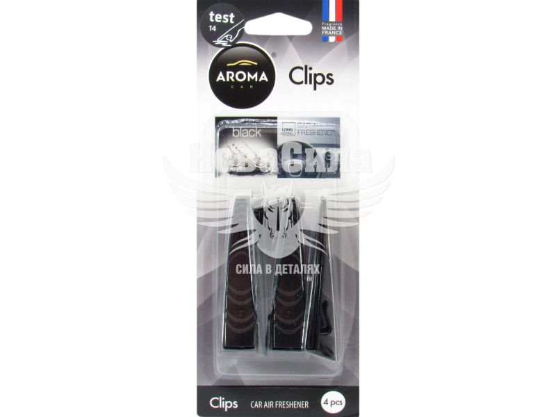 Ароматизатор (Aroma Car) Clips Black (кліпса) 5гр. (92381)