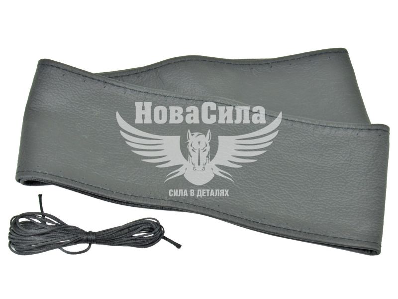 Чохол руля (опльотка) шкіра (CarLife) S 35-37см. (з однієї част.) (CW 35/37)