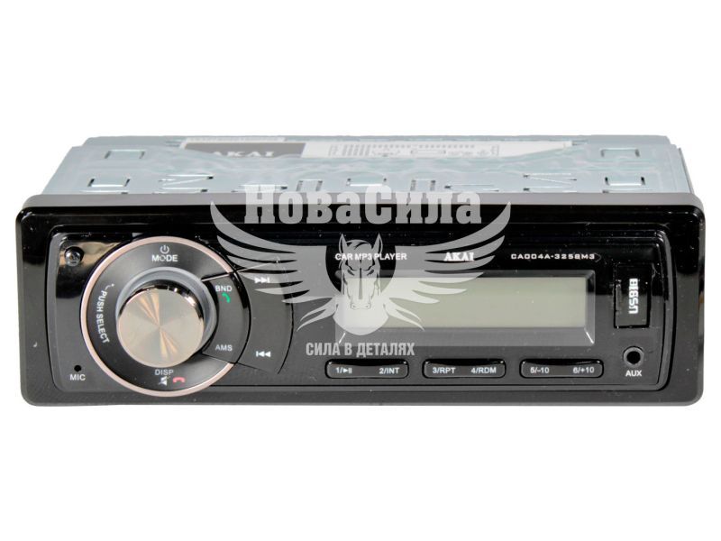 Автомагнітола 1-DIN (Akai) USB+SD Card+AUX CA004A-3258M3 (CA004A-3258M3)
