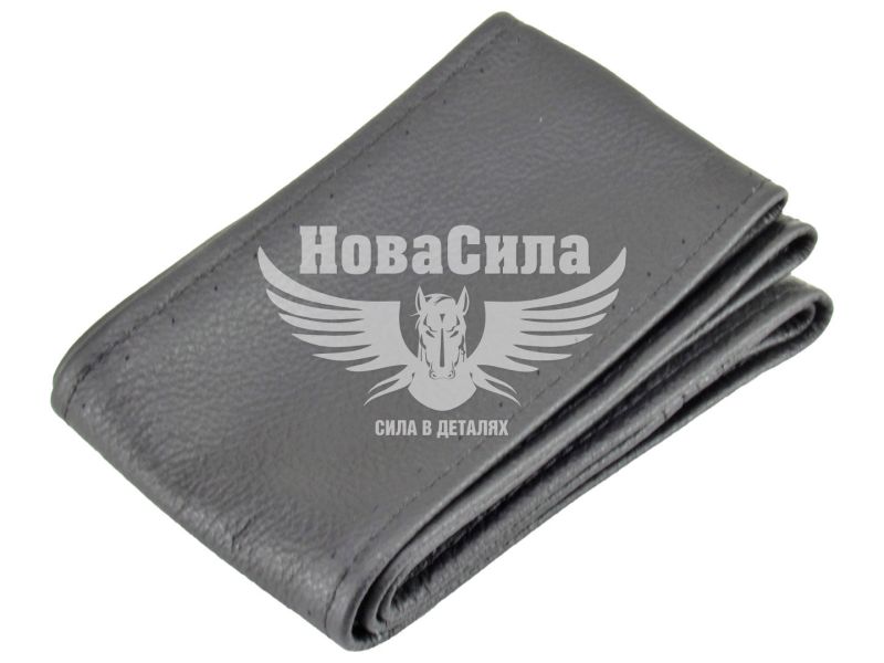 Чохол руля (опльотка) шкіра (CarLife) XL 41-43см. (з однієї част.) (CW 41/43)