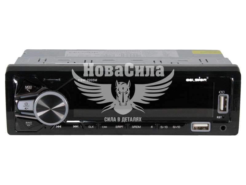 Автомагнітола 1-DIN (Celsior) USB+SD Card+AUX CSW-2205M (CSW-2205M)
