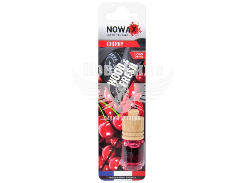 Ароматизатор (Nowax) Wood Fresh Cherry (рідкий в банці) (NX07703)