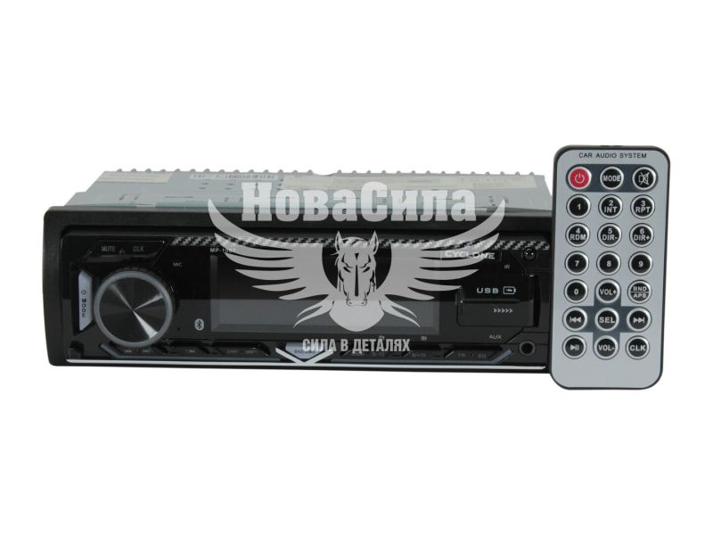 Автомагнітола 1-DIN (Cyclone) USB+Bluetooht+microSD+AUX MP-1067 (MP-1067)