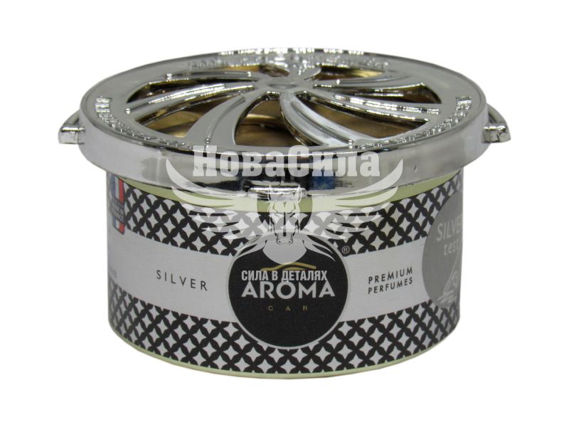 Ароматизатор (Aroma Car) Prestige Organic Silver (під сидіння) 40гр. (92517)