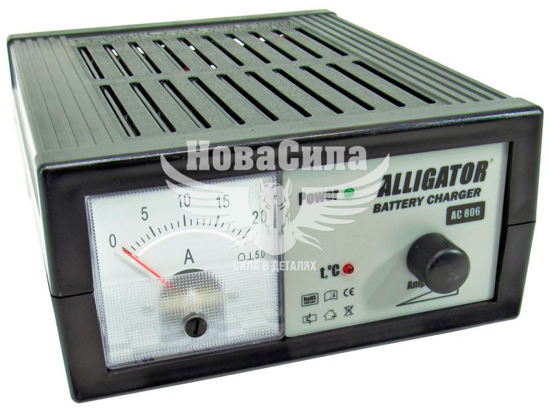 Зарядний пристрій (Alligator) 12V 18A (AC806)